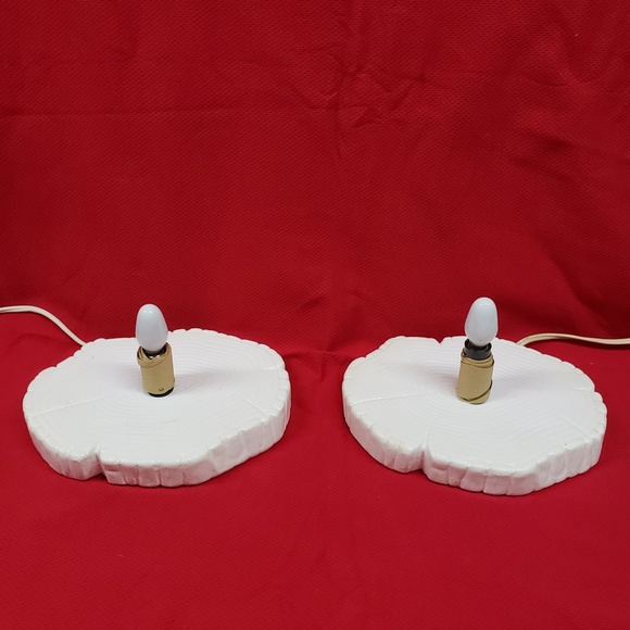 Vintage Set of Snowman and Snowlady With Lighted  Base - Picture 5 of 6